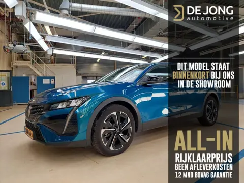 Peugeot 408 1.2 Hybrid 145 e-DCS6 Allure ALL-IN RIJKLAARPRIJS/Camera/Keyless/19"Velgen/Adaptieve Cru