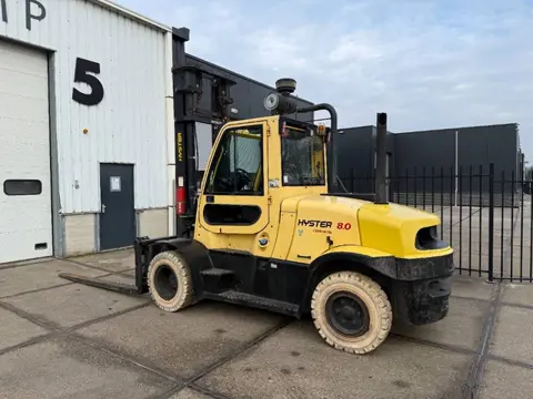 Hyster H 8,0 FT6 8tons diesel heftruck (bj 2018)