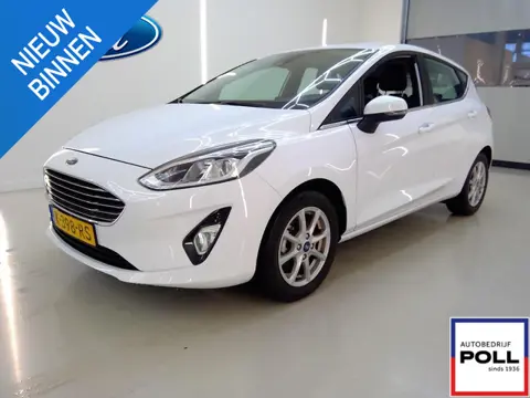 Ford Fiesta 125pk EcoBoost Hybrid Titanium Climat Cruise Parkeersensoren 12.000km Dealeronderhouden