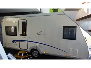 BURSTNER AVERSO 460 TS 2011 Vastbed Rondzit MOVER Leveler Omnistore TOP