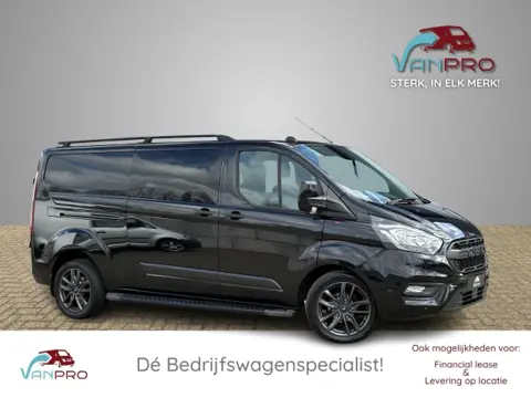 FORD TRANSIT CUSTOM 2.0 TDCI 130pk Automaat Dubbel Cabine Black Edition / Camera / Trekhaak / Navi / Airco / Cruise / Lane / LM velgen / Nw D-Riem