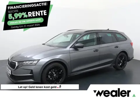 Škoda Octavia Combi First Black Styling Pakket 1.5 TSI DSG | Automaat | Navigatie | Adaptieve cruise