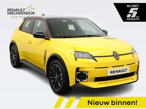 Renault 5 comfort range iconic cinq 52 kWh / STOEL- & STUURVERWARMING / DODEHOEK DETECTIE / PARKEERS