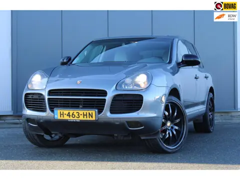 Porsche Cayenne 4.5 Turbo, Luchtvering, Leder, Trekhaak, Bose Audio, Sportuitlaat, Boekjes volledig 