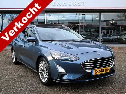 Ford FOCUS Wagon 1.0 EcoBoost Titanium Business, automaat, panoramadak, camera, LED, navi, adapt. cr