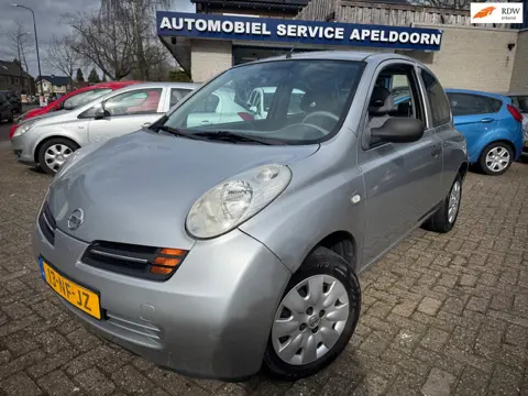 Nissan Micra 1.2 Visia AUTOMAAT *ELEKTR. RAMEN*NW. APK*ELEKTR. RAMEN*STUURBEKR.*