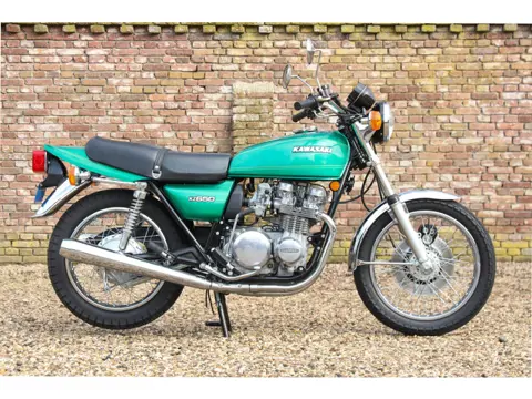 Kawasaki KZ650 "190 kilometers from new" Unique originality, Very early KZ650-B1, Number 10 built by