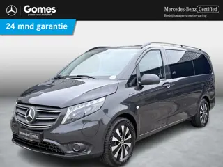 Mercedes-Benz eVito Tourer PRO L2 90 kWh | 8-PERS | AIRCO ACHTERIN | LEER |