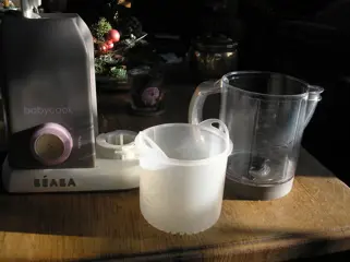 Baby cook beaba + philips avent magnetronstoomsterilisator