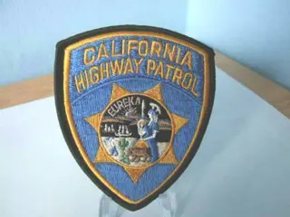 Embleem,Patch,Police,California,Highway,Patrol