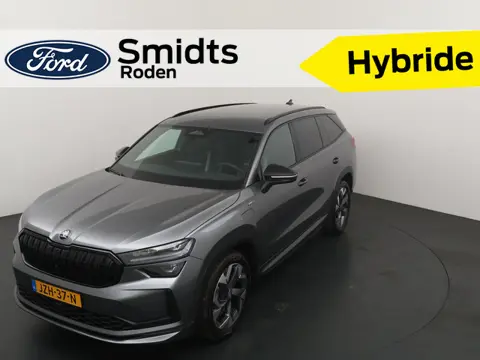 Škoda Kodiaq 1.5 TSI PHEV 204 pk Sportline | Stoelverw. | Stuurverw. | El. a. klep | El. verst. stoe