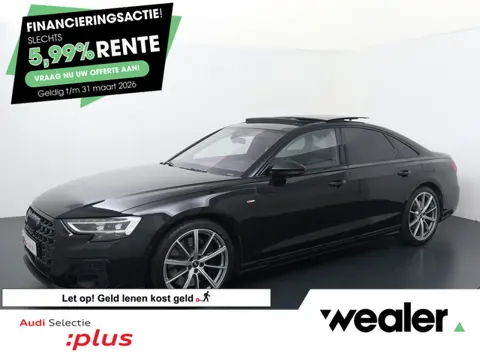 Audi A8 60 TFSI e quattro | 462 PK | SoH 89% | Panoramadak | Digitale Matrix LED koplampen | Nachtzi
