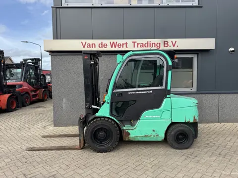 Mitsubishi FD35N duplo 300 Freelift / Sideshift / Vorkversteller 2005 DIESEL 2850uur