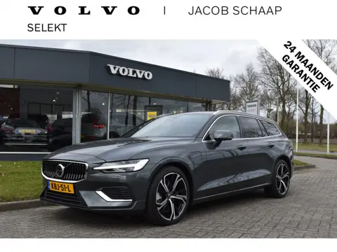Volvo V60 T6 350PK Plug-in hybrid AWD Ultra Dark | Demo | Blis | Stoelventilatie | Massage Stoelen |