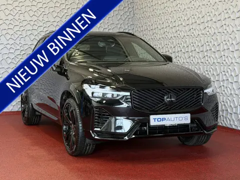 Volvo XC60 2.0 T6 AWD PLUS BLACK EDITION NIEUWSTE MODEL SCHUIFDAK HARMAN KARDON LEER PHEV Plug in Hy