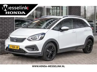 Honda Jazz 1.5 e:HEV Crosstar | afn fietsendragerhaak | Apple cp/Android auto |