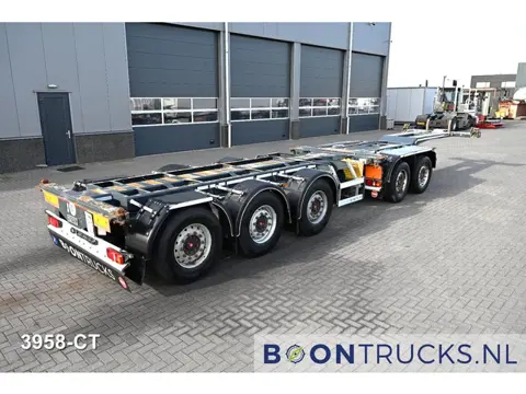 D-Tec COMBITRAILER S-LINE CT-521-S | 2x20-40ft HC * 3x STUURAS * 4x LIFTAS * SAF/DISC * APK 06-2026