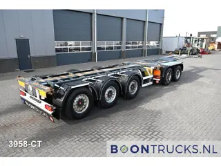 D-Tec COMBITRAILER S-LINE CT-521-S | 2x20-40ft HC * 3x STUURAS * 4x LIFTAS * SAF/DISC * APK 06-2026