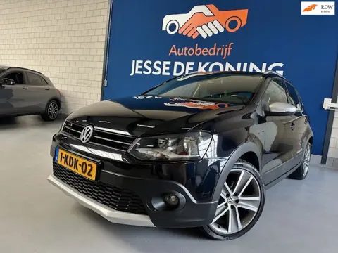 Volkswagen Polo 1.2 TSI Cross / bj.2011 / zwart / 5 deurs / climate / sportvelgen / navigatie / APK 