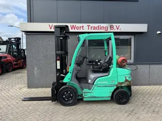 Mitsubishi FG25N Triplo 550 Freelift / Sideshift / 4e functie LPG 2013