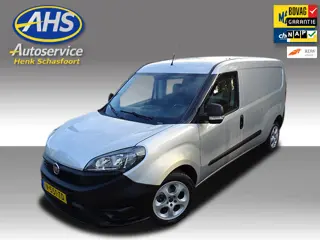 Fiat Doblò Cargo 1.6 MJ L2H1 Maxi, 3 persoons luxe uitvoering, lange wielbasis!