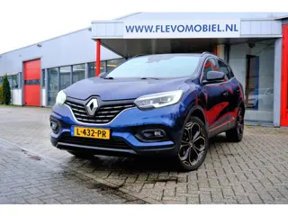 Renault Kadjar 1.3 TCe 158pk Black Edition Aut. Pano|Leder-Alcantara|1e Eig|Cam|ParkAssist|Navi|LMV