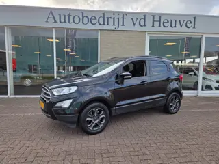 Ford EcoSport 1.0 EcoBoost Titanium Black *Stoel/stuur en voorruit verwarming* Carplay* PDC* Rijklaa