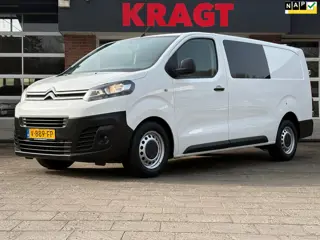 Citroen Jumpy 2.0 BlueHDI 122PK|EURO6|NAP|DUBBELCABINE|airco|cruise| RIEM VV|apple carplay|trekhaak 
