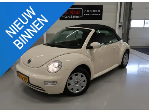 Volkswagen New Beetle Cabriolet 1.6 Highline NL-auto Lage kilometerstand Nette staat NAP en onderhou