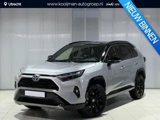 Toyota RAV4 2.5 Hybrid AWD Bi-Tone Automaat Navigatie, Stuurwiel- & Stoelverwarming, LED, PDC, LMV, 