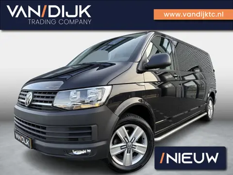Volkswagen Transporter 2.0 TDI L2H1 DC Comfortline 150PK ✓5 persoons ✓Euro 6 ✓Airco ✓Cruise ✓Bluetoo