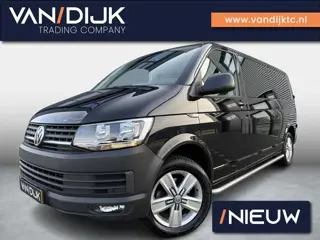 Volkswagen Transporter 2.0 TDI L2H1 DC Comfortline 150PK ✓5 persoons ✓Euro 6 ✓Airco ✓Cruise ✓Bluetoo