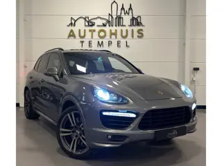 Porsche Cayenne 4.8 Turbo Nap Pano Stoelverw Cruise Climate Luchtv Leder Memory Vol