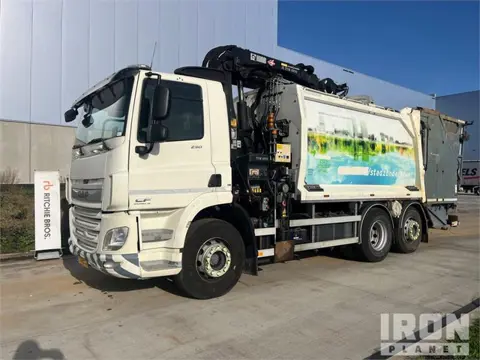 DAF CF290 6x2 Crane Mounted Waste Collection Truck