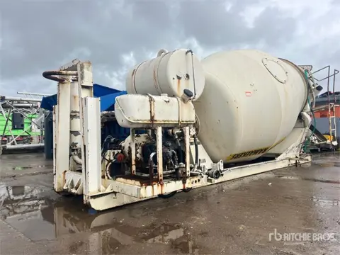 Stetter AM6FM 6000 L Hooklift Portable Concrete Mixer