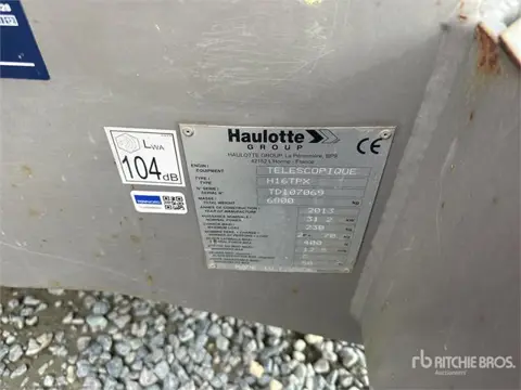 Haulotte H16YPX XS 4WD Diesel Telescopic Boom Lift