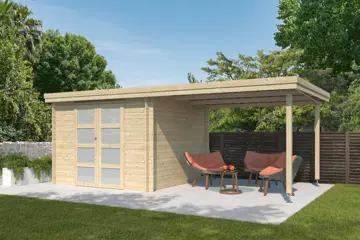 NIEUW Modern blokhut 3702EXT300