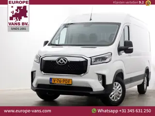 Maxus eDeliver 9 L2H2 72kWh WLTP Range 280km 100% Elektrisch Airco/Camera NIEUW 02-2024