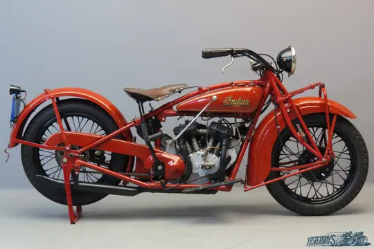 Indian 1928 Scout Series 101 600 cc 2 cyl sv 3603