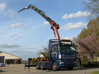 DAF XF480 6x2 TREKKER MET 60 T/M KRAAN FASSI!!FLYJIB/LIER DK1172