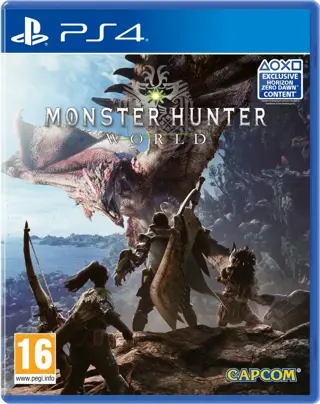 Monster Hunter World (verpakking Italiaans, game Engels)