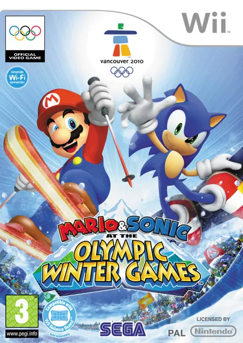 Mario and Sonic op de Olympische Winterspelen