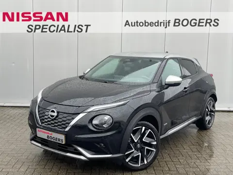 Nissan Juke 1.6 Hybrid N-Design Navigatie, Climate Control, Cruise Control, 19"Lm, Trekhaak, Achteru
