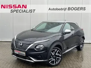 Nissan Juke 1.6 Hybrid N-Design Navigatie, Climate Control, Cruise Control, 19"Lm, Trekhaak, Achteru