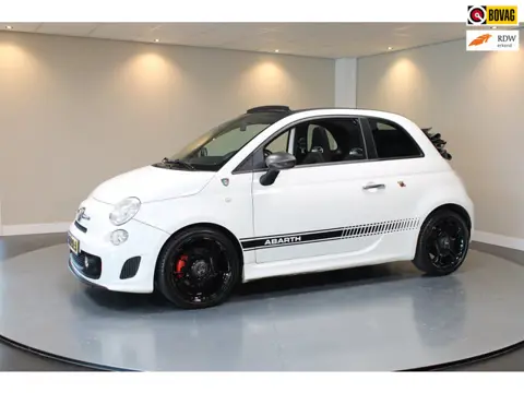 Fiat 500 C 1.4-16V Abarth *Automaat* 160Pk! Distr.riem VV|Cabrio|Top onderhouden!