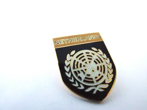 Embleem,Pin,VN,UN,Unifil,Netherlands