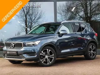 Volvo XC40 1.5 T4 Recharge Inscription Denim Blue Trekhaak Leder Stuur/Stoelvw. 19'' Camera