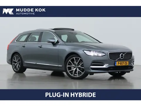Volvo V90 T8 AWD Inscription | Panoramadak | Head-Up | ACC | Trekhaak | Stoel+Stuurverwarming | BLIS