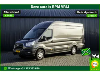 Ford Transit 350 2.0 TDCI L4H3 | Carplay | Camera | Cruise | Airco
