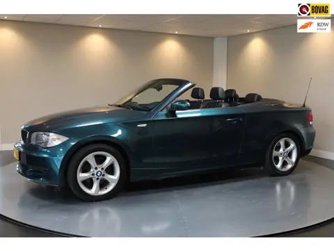 BMW 1-serie Cabrio 118i *M-Sportstuur/Pook* Leer||Stoelverw.|Top onderhouden!